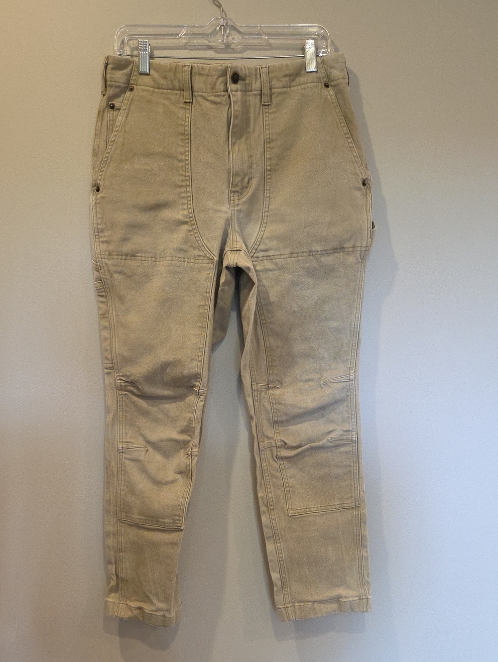 DULUTH TRADING Women's VintageFlex Fire Hose Hi-Rise Slim Leg Pants - Picture 2 of 8